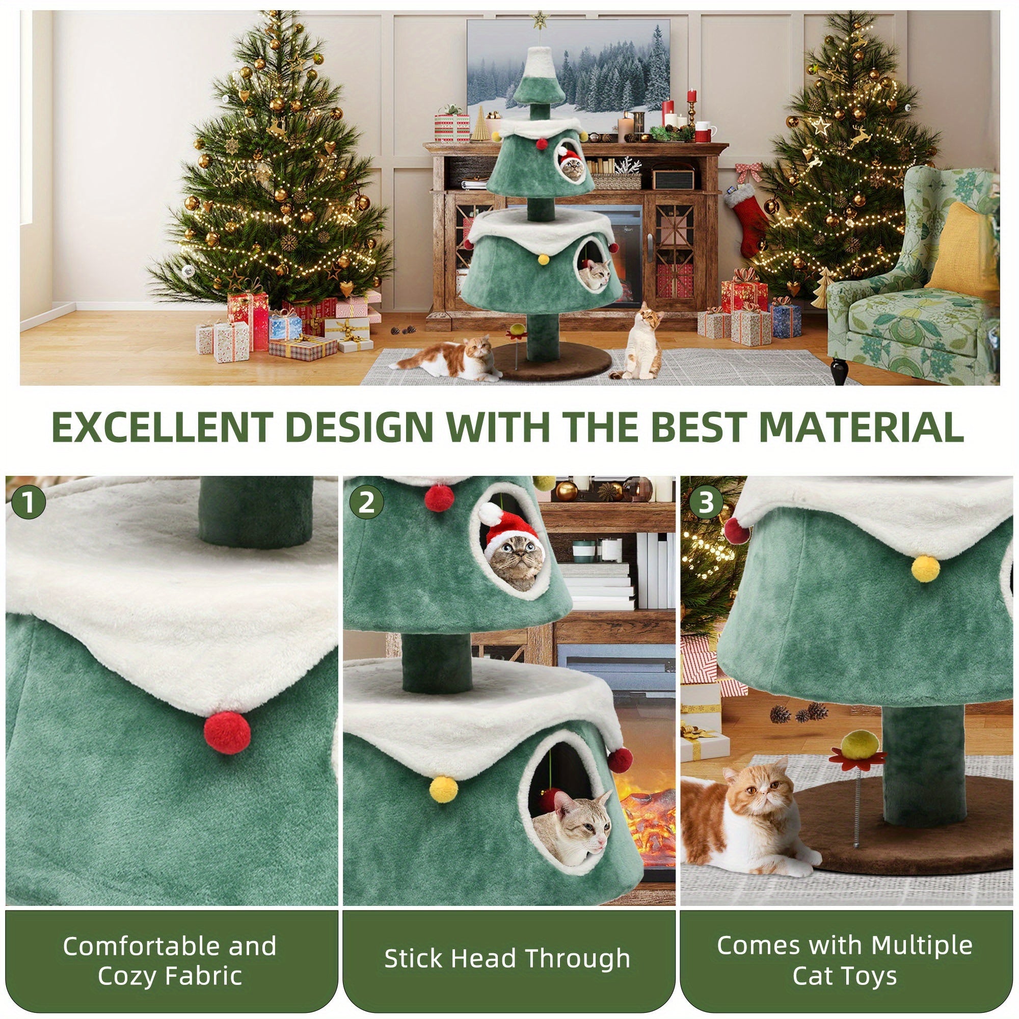 Christmas Cat Tree