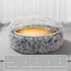 Cat Winter Warm Semi Enclosed Sleeping Bed