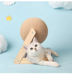 Cat Scratching Ball Toy with Sisal Rope