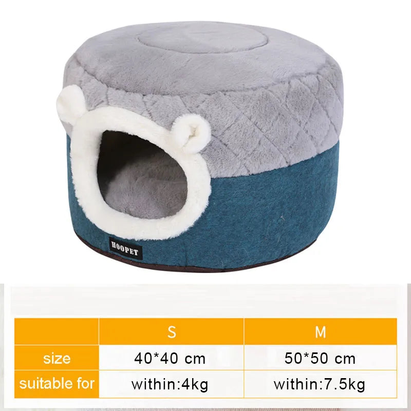 Warm Pet Bed & Sleeping Bag for Cats and Dogs