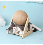 Cat Scratching Ball Toy with Sisal Rope