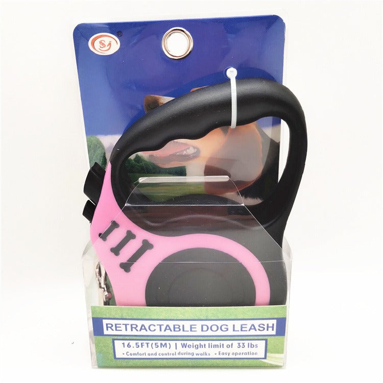 Adjustable Retractable Dog Harness & Leash