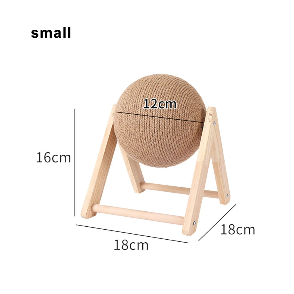 Cat Scratching Ball Toy with Sisal Rope
