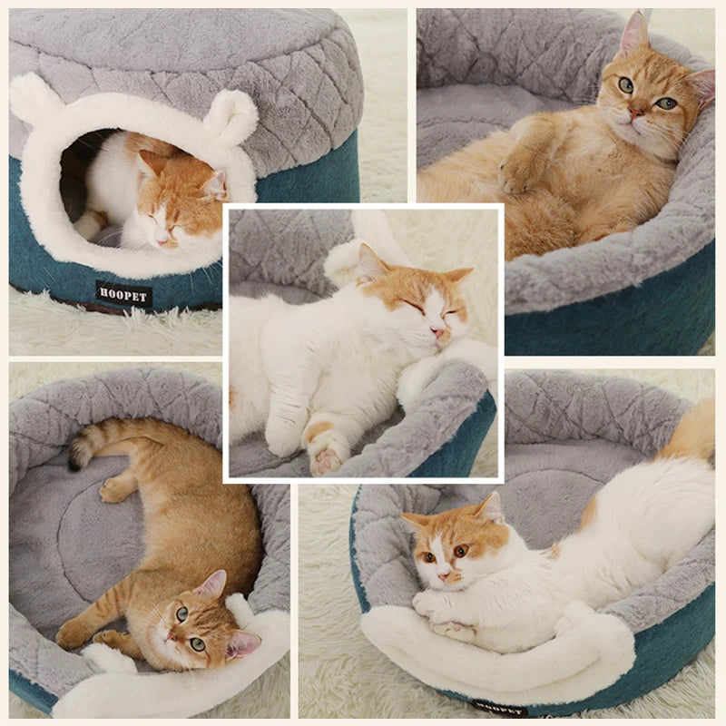 Warm Pet Bed & Sleeping Bag for Cats and Dogs