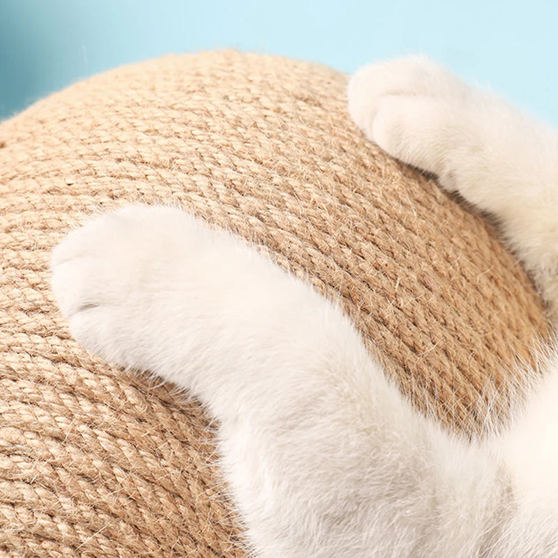 Cat Scratching Ball Toy with Sisal Rope