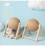 Cat Scratching Ball Toy with Sisal Rope