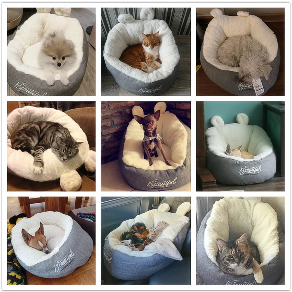 Warm Pet Bed & Sleeping Bag for Cats and Dogs