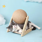 Cat Scratching Ball Toy with Sisal Rope