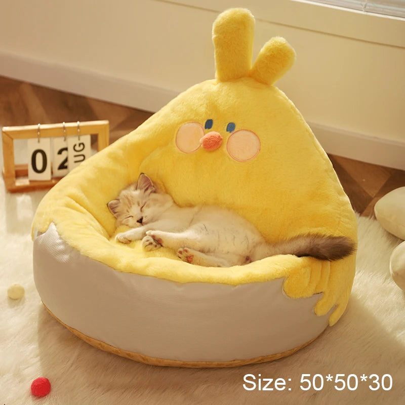 Warm Pet Bed & Sleeping Bag for Cats and Dogs