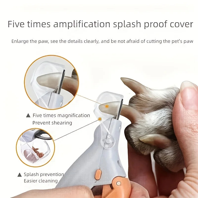 LED Pet Nail Clipper with Light