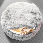 Cat Winter Warm Semi Enclosed Sleeping Bed