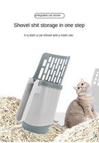 Pets Litter Shovel Scoop with Refill Bag