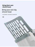 Pets Litter Shovel Scoop with Refill Bag