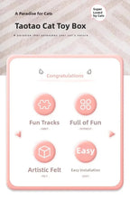 Cat Puzzle & Claw Grinding Toy