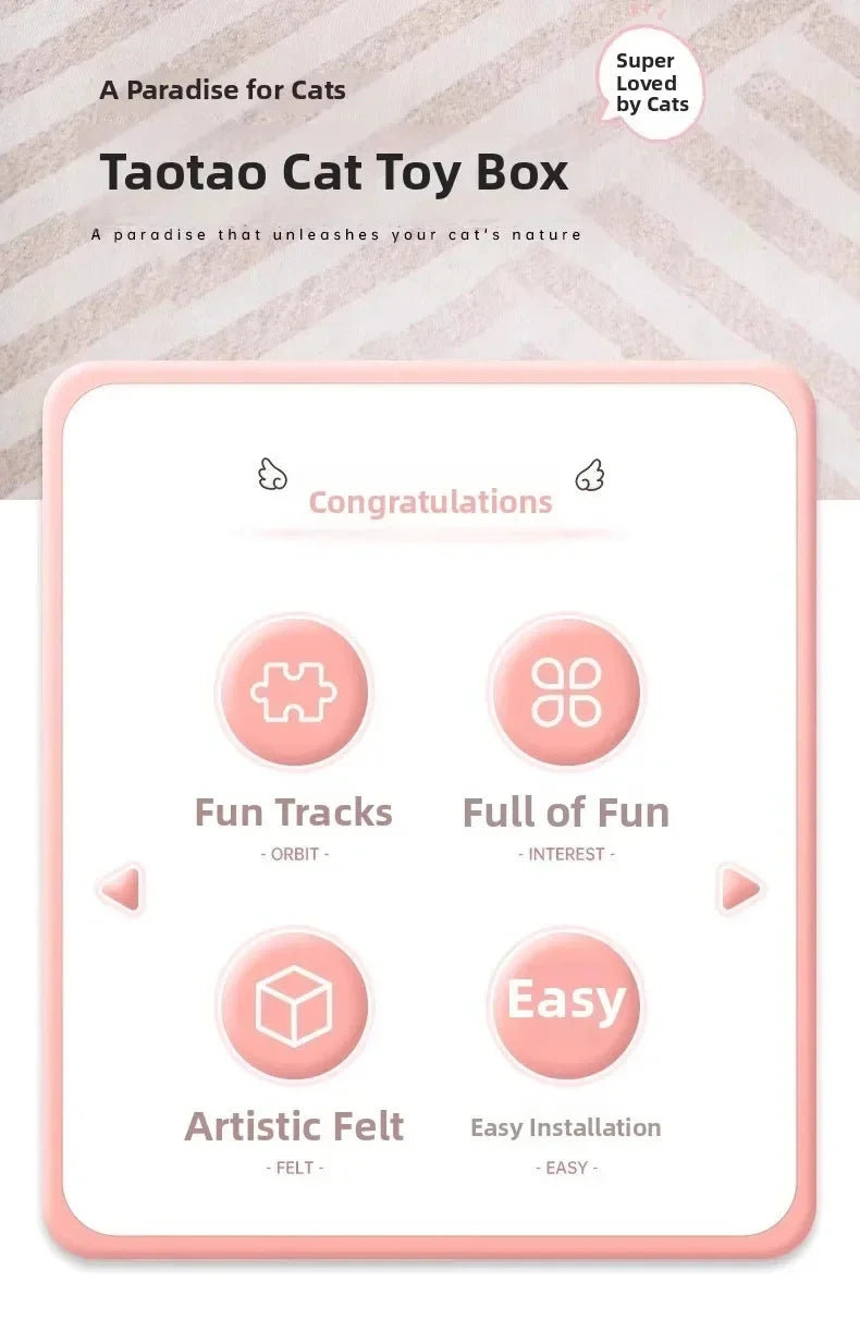 Cat Puzzle & Claw Grinding Toy