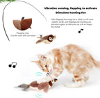 Interactive Cat Toy Flapping Bird