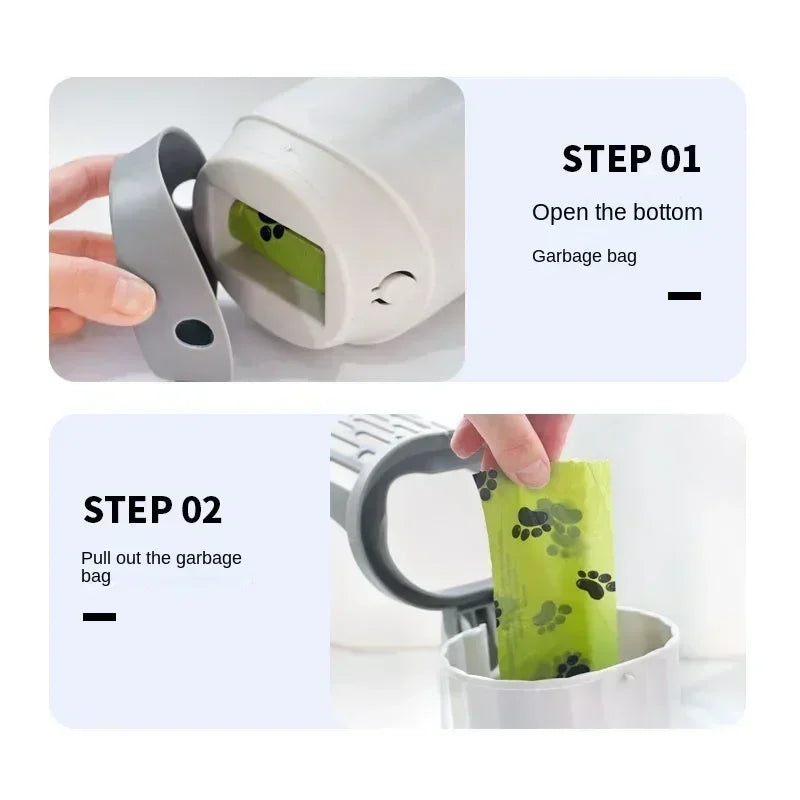 Pets Litter Shovel Scoop with Refill Bag