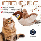 Interactive Cat Toy Flapping Bird