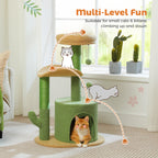 Cat Tree with Sisal Scratching Post