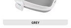Semi-enclosed Cat Litter Box