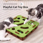 Cat Puzzle & Claw Grinding Toy