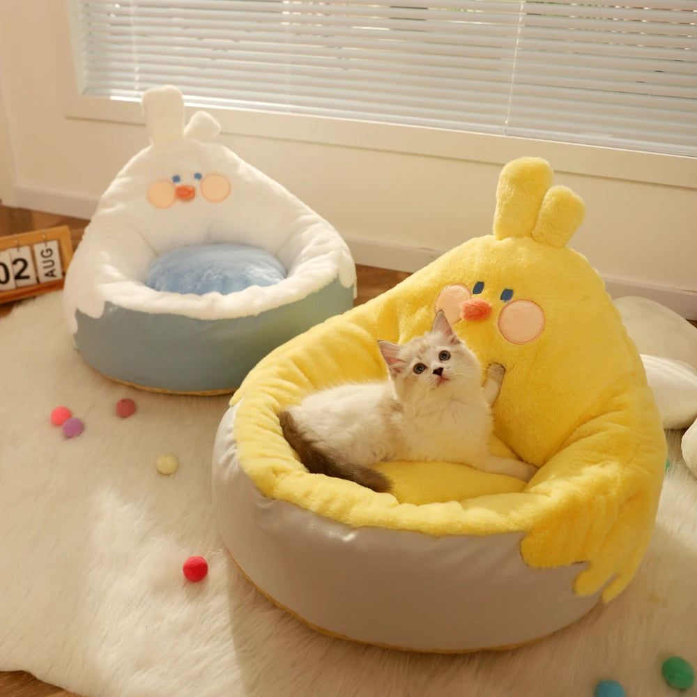 Warm Pet Bed & Sleeping Bag for Cats and Dogs