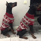 Striped Dog Sweater – Winter Warm Pet Clothes