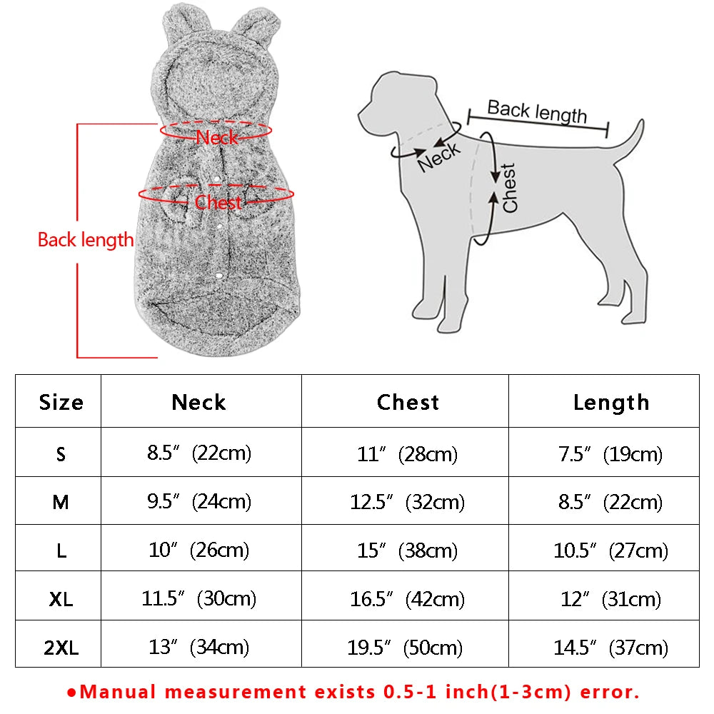 Warm Cat/Puppy Winter Clothes