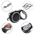 Adjustable Retractable Dog Harness & Leash