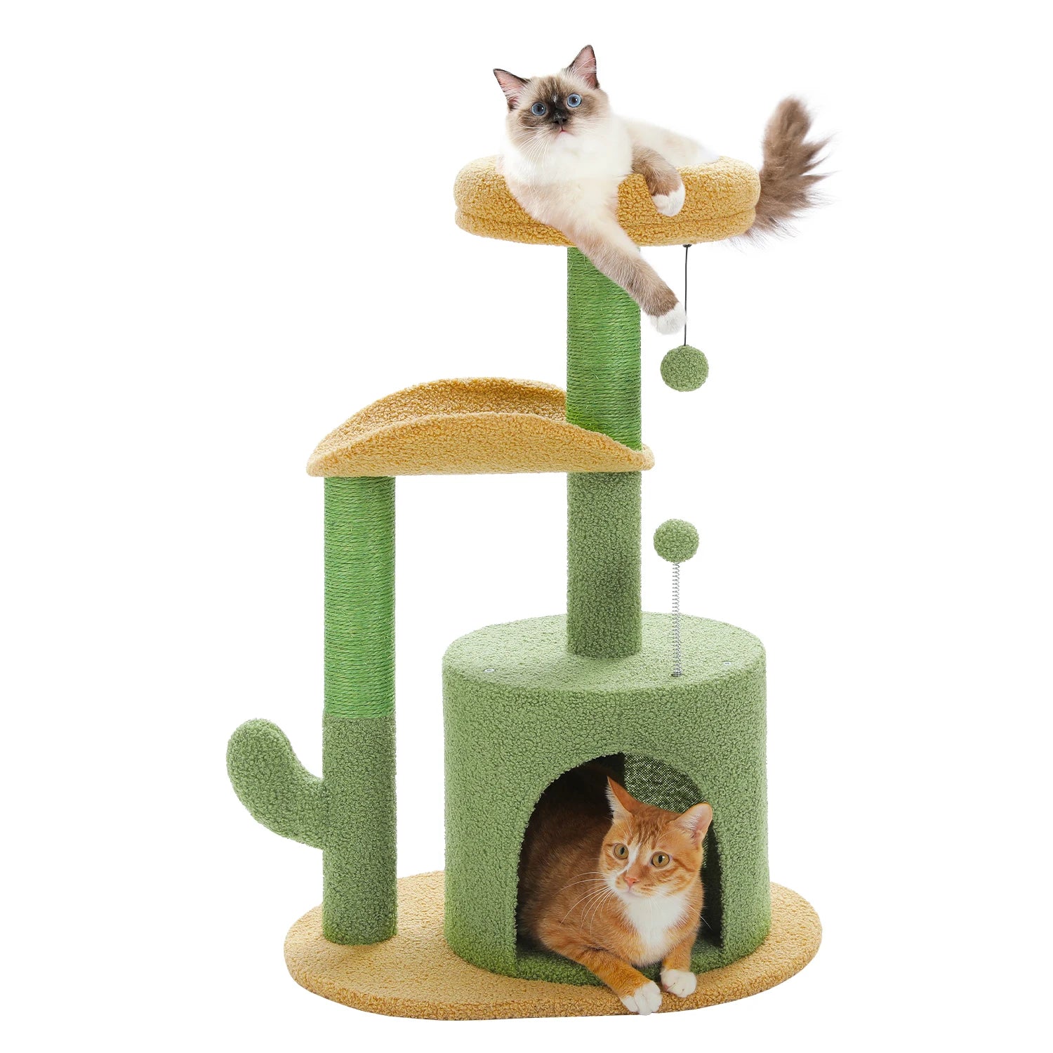 Cat Tree with Sisal Scratching Post