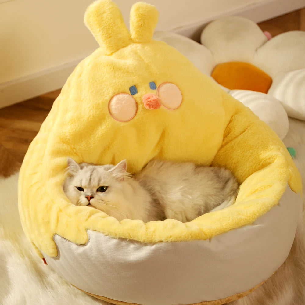 Warm Pet Bed & Sleeping Bag for Cats and Dogs