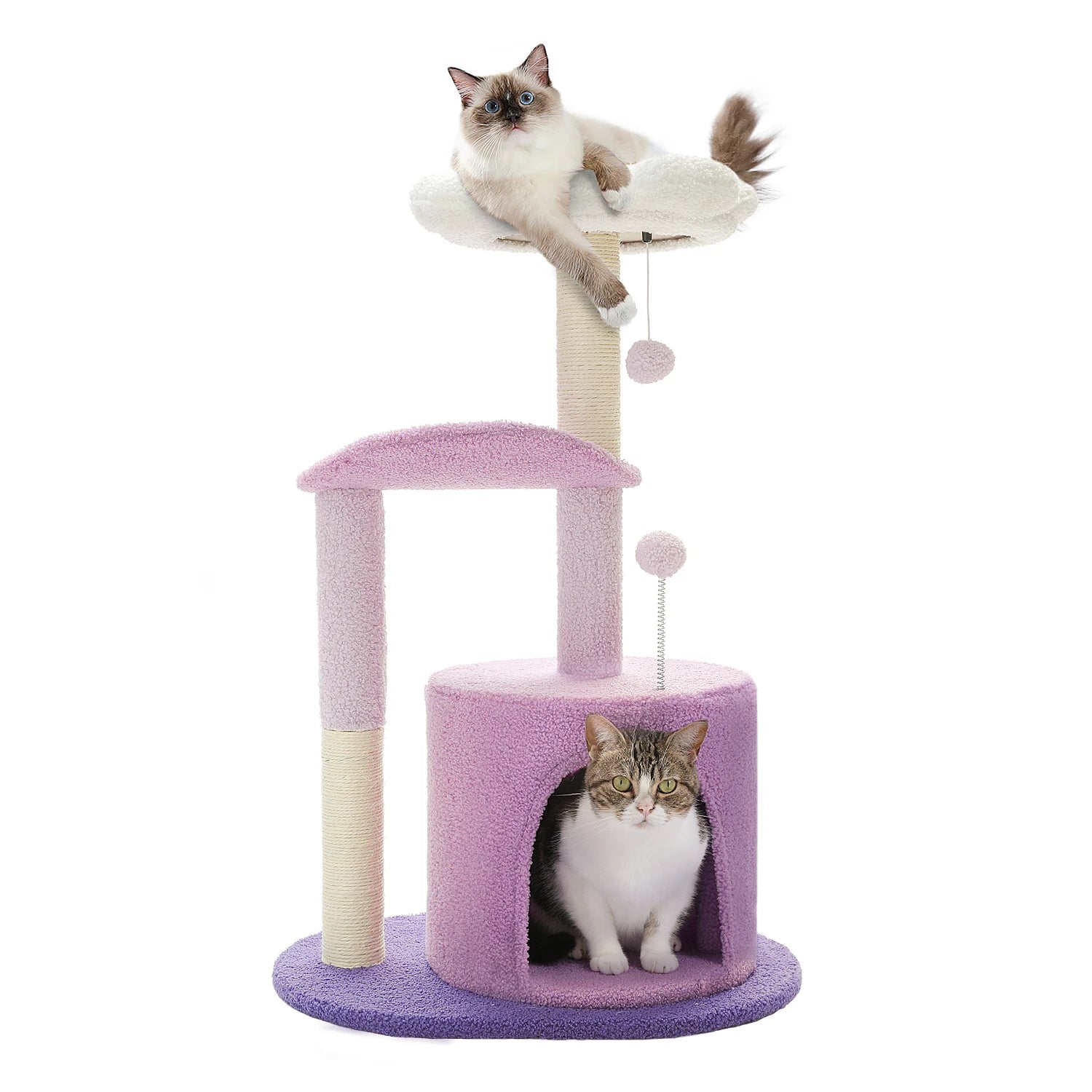 Cat Tree with Sisal Scratching Post