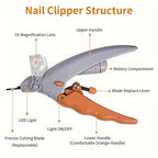 LED Pet Nail Clipper with Light