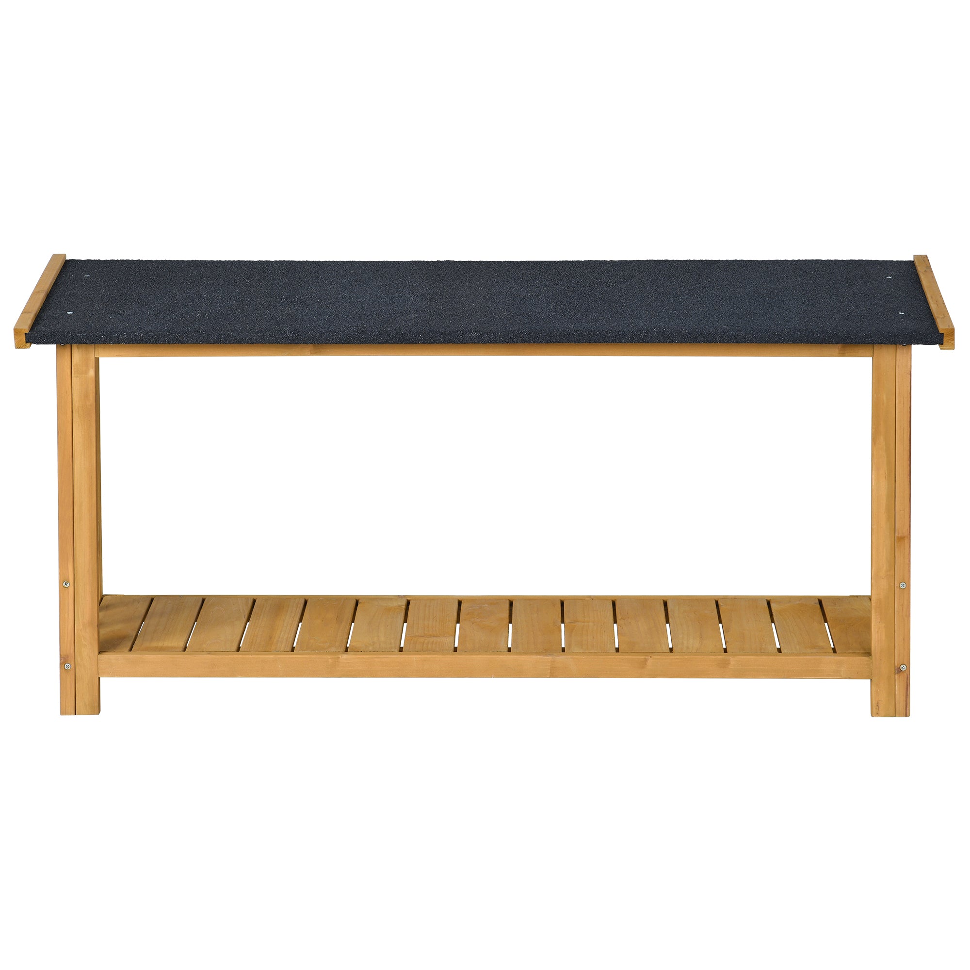 Cabin-Style Wooden Dog House – Indoor/Outdoor Crate