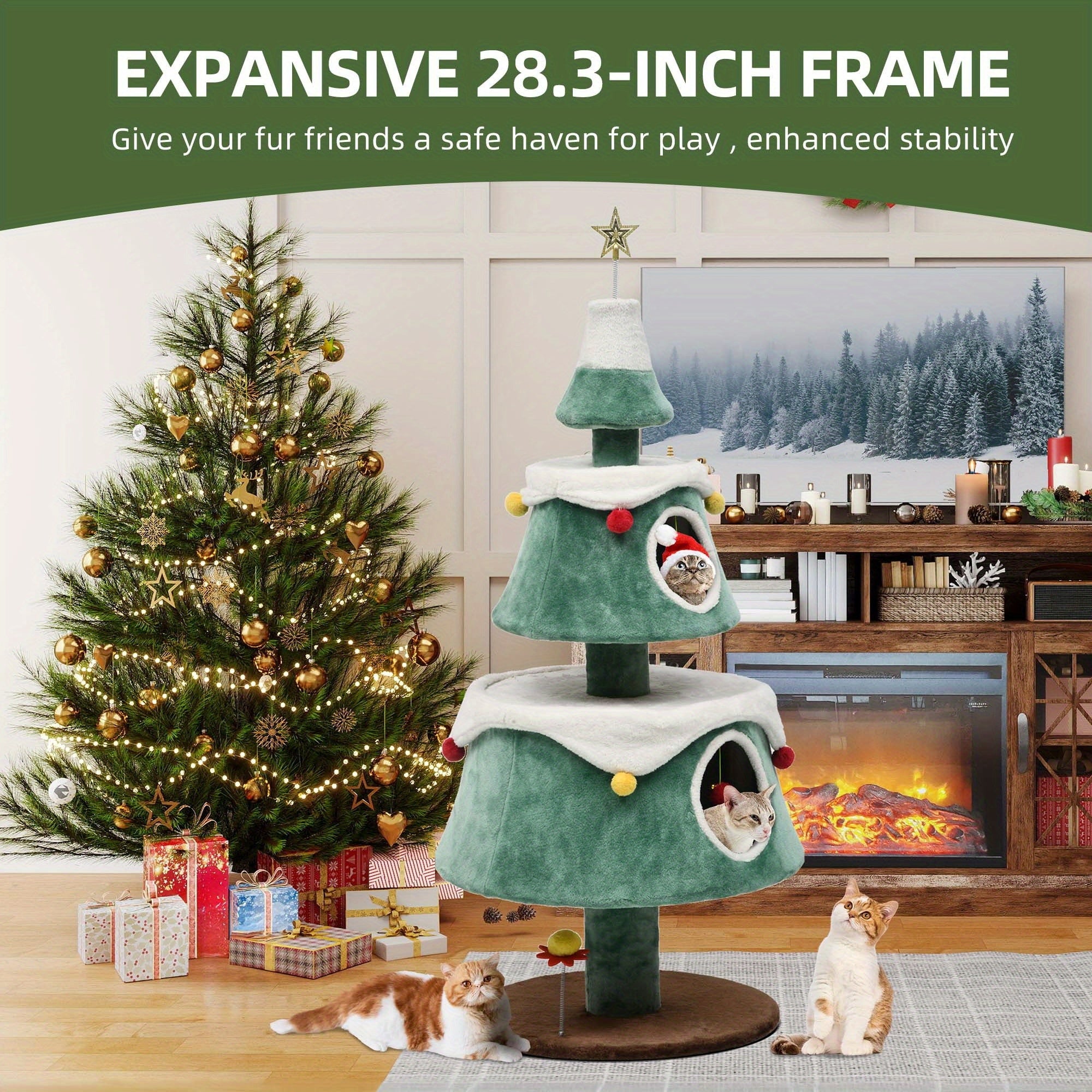Christmas Cat Tree